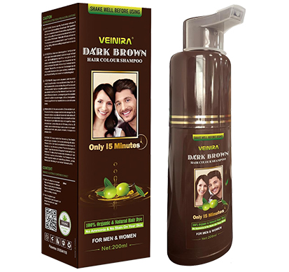 Sampon colorant, flacon 200 ml, SATEN INCHIS