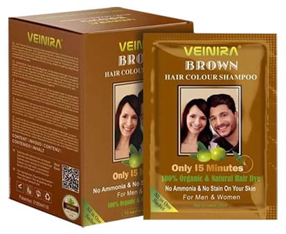 Sampon colorant,  plicuri 10 x 25 ml, SATEN DESCHIS